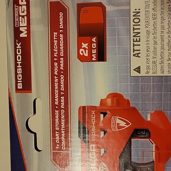 NWT: 2 NERF N-Strike Mega BigShock by Hasbro - Picture 4 of 10